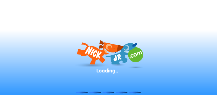 Nick Jr. Website Loading Screen