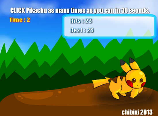 Catch the Pikachu!