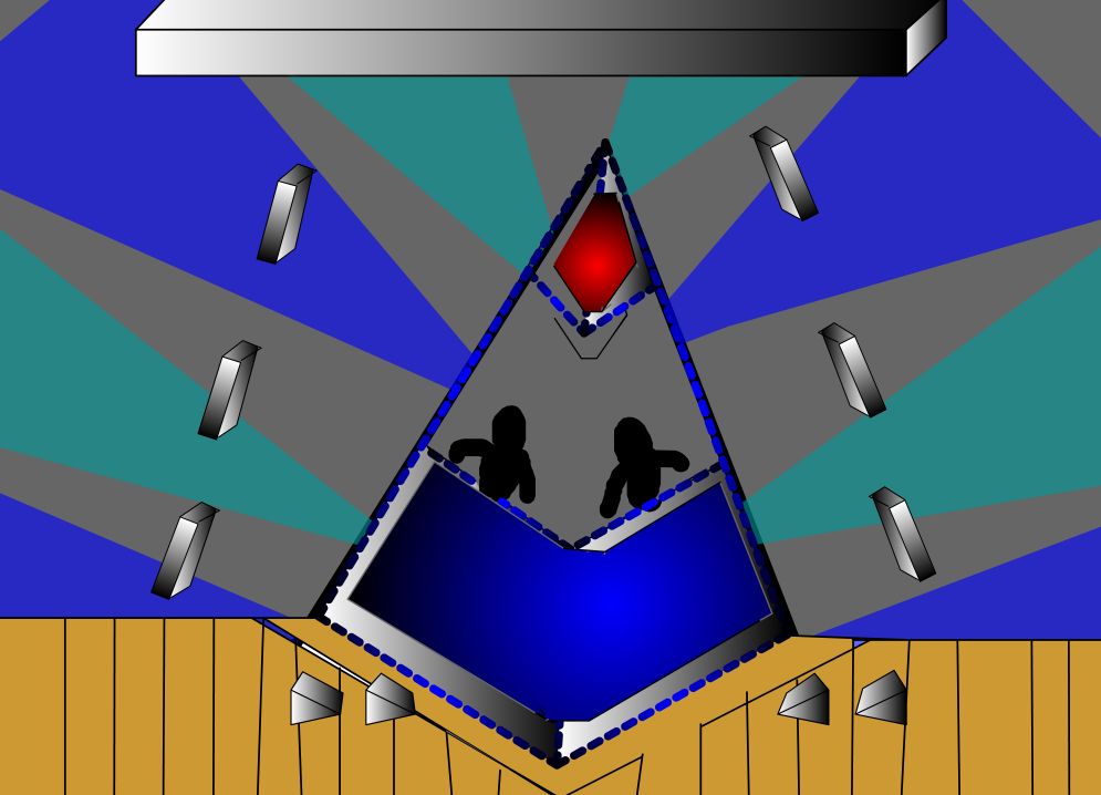 Daft Punk Light Show 2.5