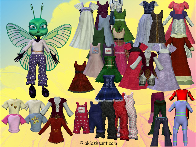 Butterfly Dress Up Game