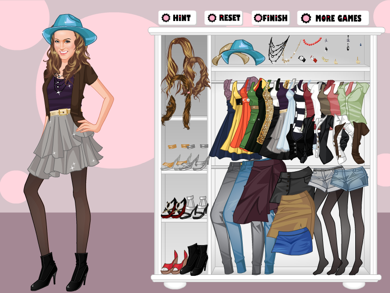 Ashley Leggat Dress Up Game