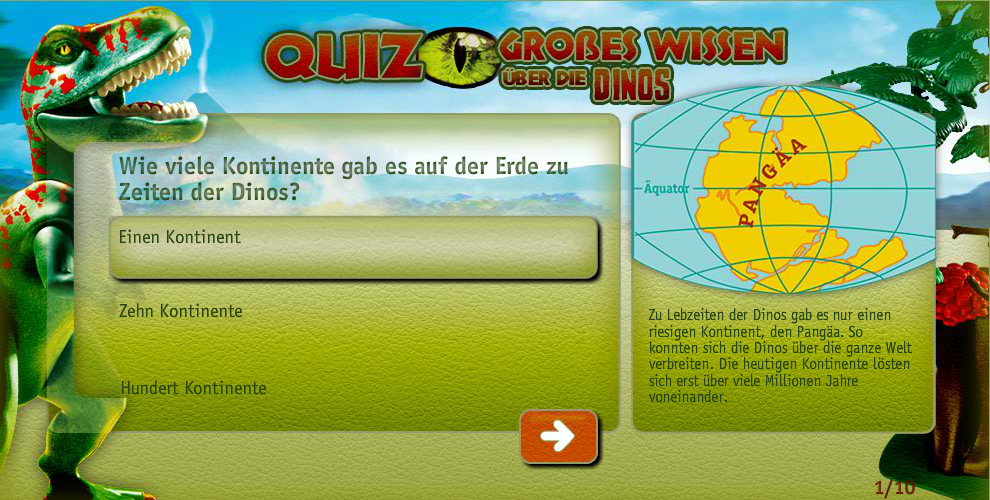 Quiz: Großes Wissen über die Dinos