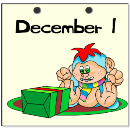 Neopets Advent Calendar 2000: Day 01