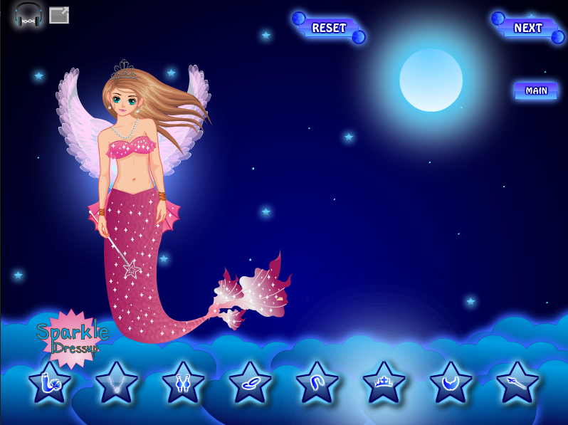 Starlight Mermaid Dressup