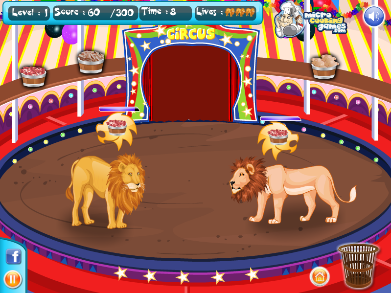 Circus Lions