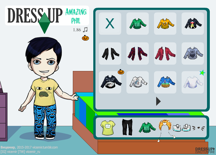 Amazing Dress Up Philip Lester