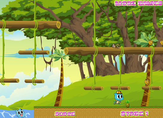 Gumbal in Jungle