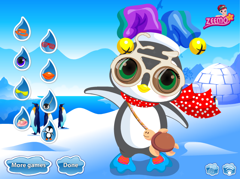 Penquin Dressup