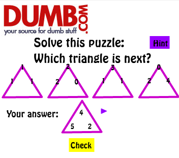 Triangles Puzzle