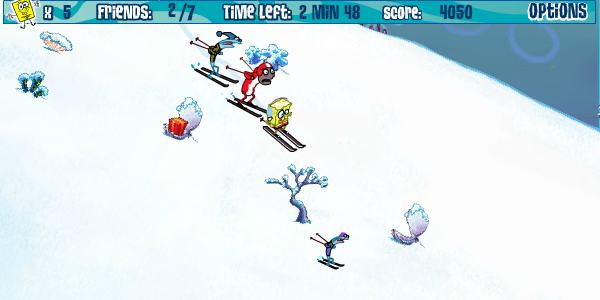 SpongeBob: Avalanche at Plankton's Peak!