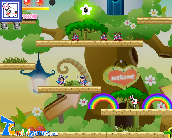 Rainbow Rabbit Adventure