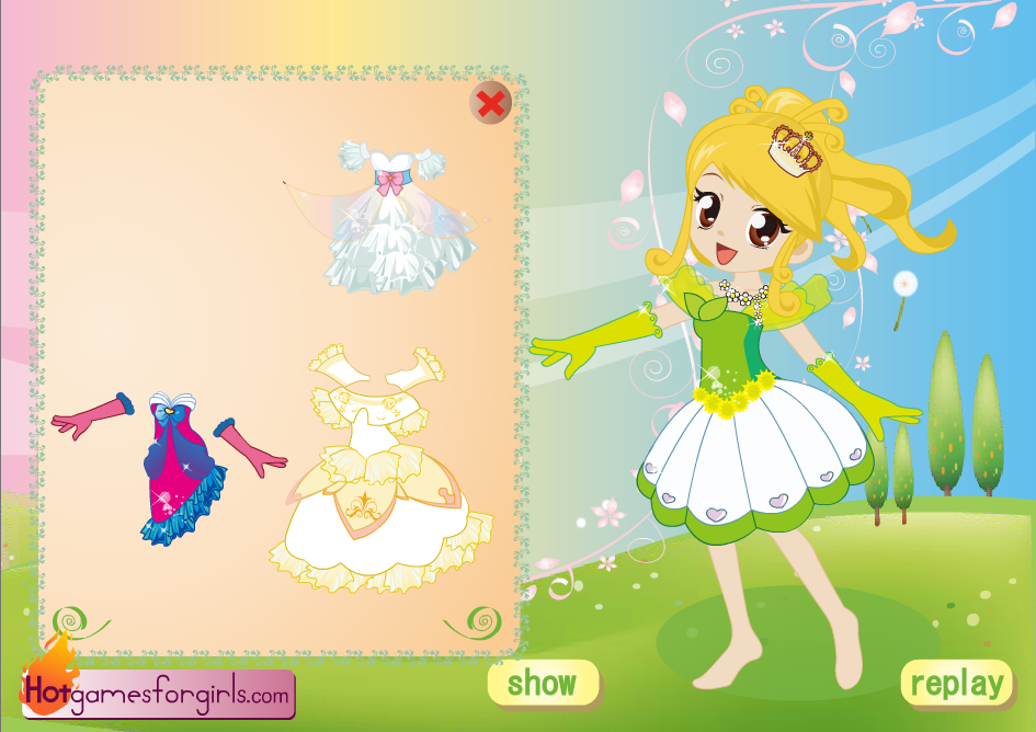 Royal Castle Princess Dressup