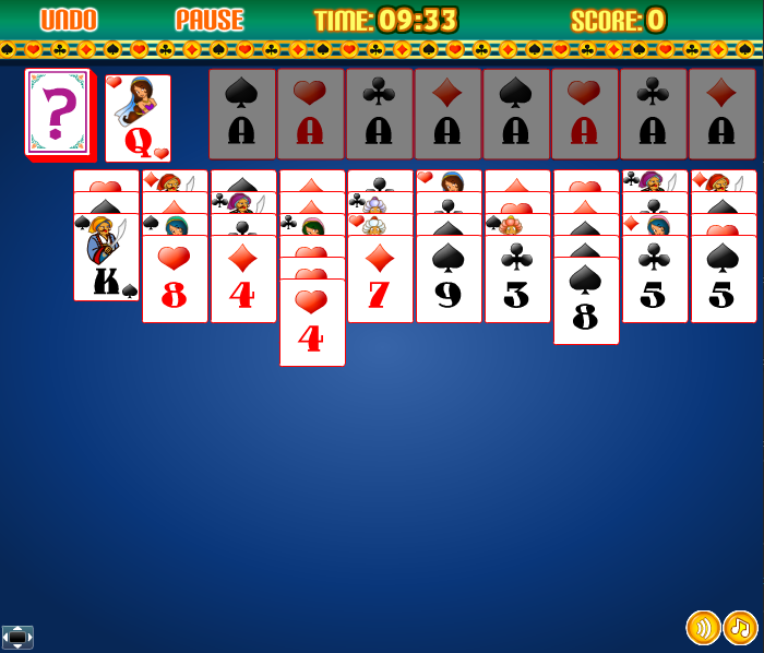 Forty Thieves Solitaire