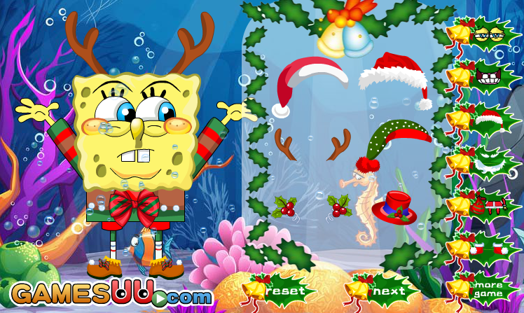 Spongebob Christmas Dress Up