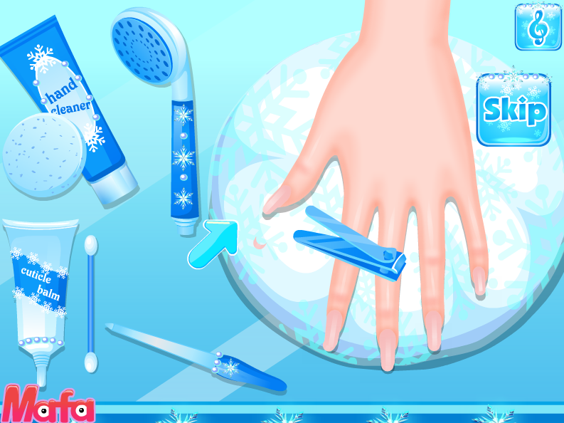 Frozen Manicure