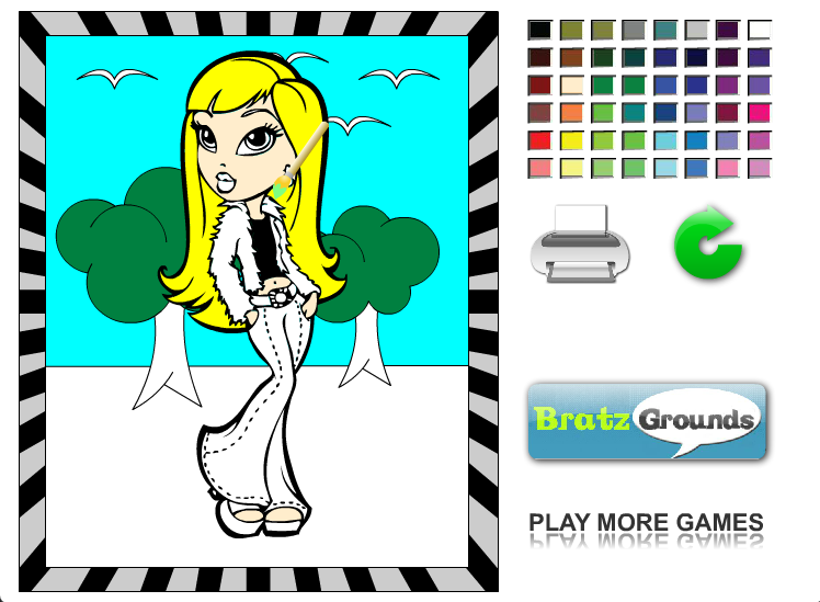 Bratz Coloring 1