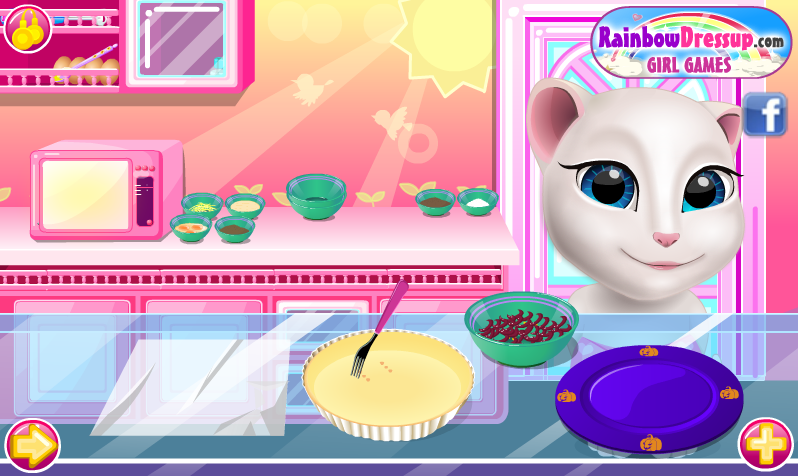 Talking Angela Cooking Session