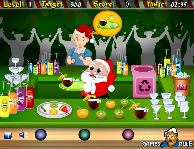 Santa Juice Party