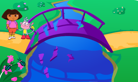 Dora the Explorer: Puzzle Bridge