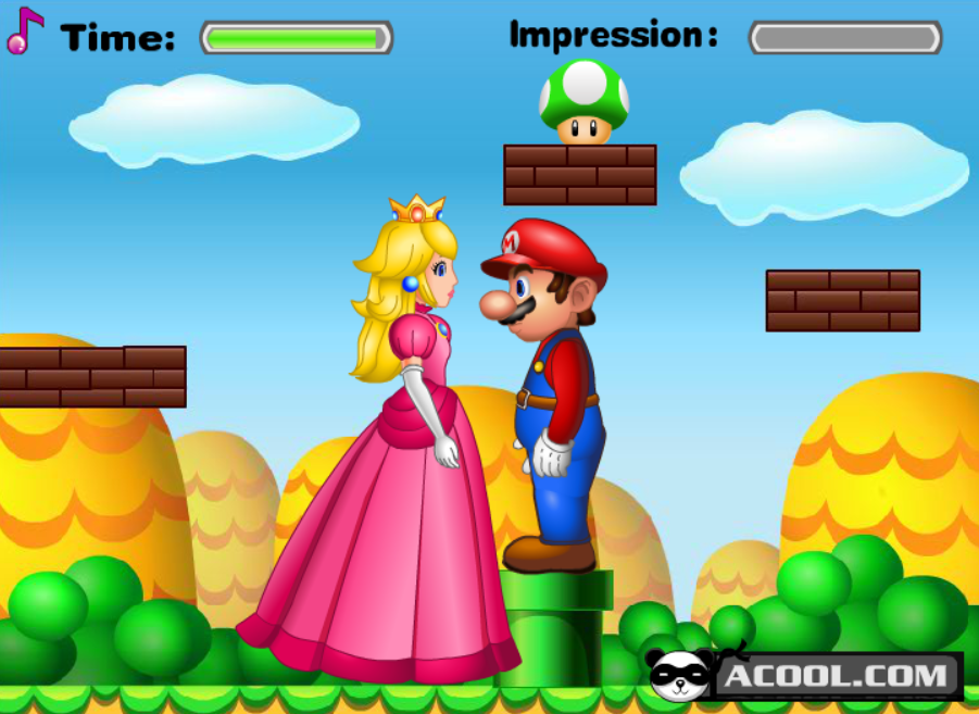 Mario Kissing