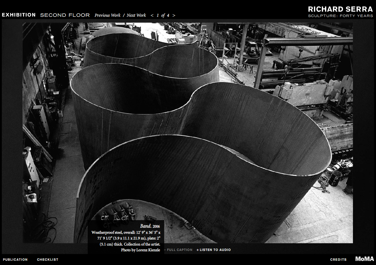 Richard Serra Sculpture: Forty Years