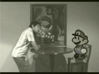 Fun with Mario: The Staring Contest