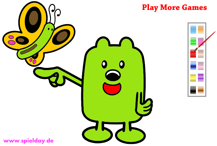 Wubbzy Coloring