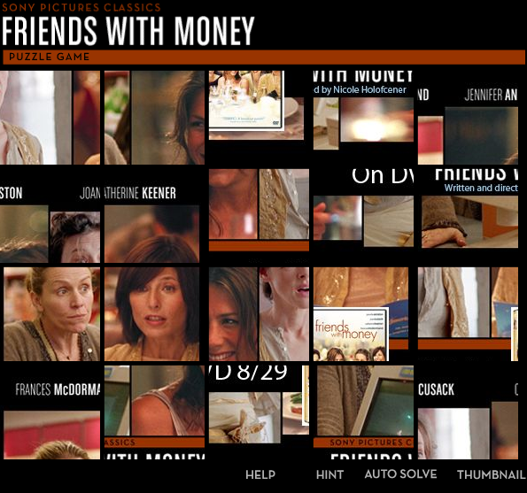 Friends with Money Puzzle Game