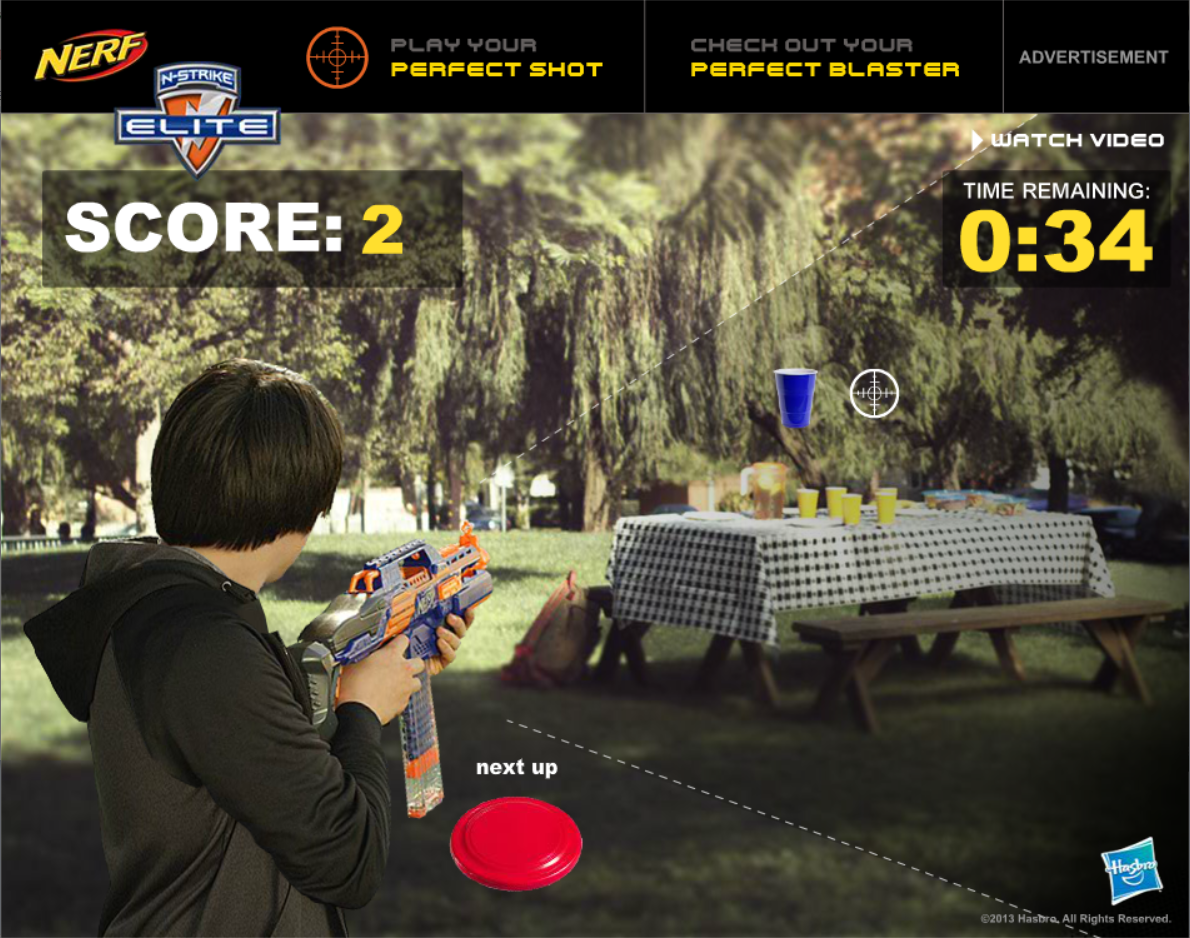 Cartoon Network / Hasbro Nerf Rapid Strike CS-18