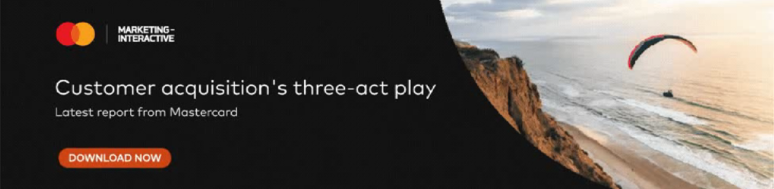 Customer Acquisition's Three-Act Play Banner Ad