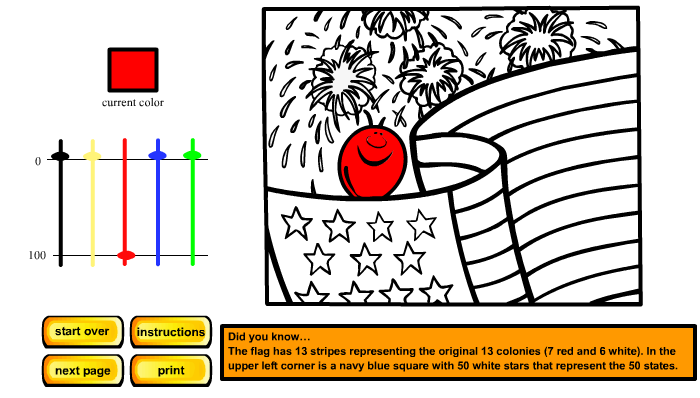 Airheads Creative Corner: US Flag