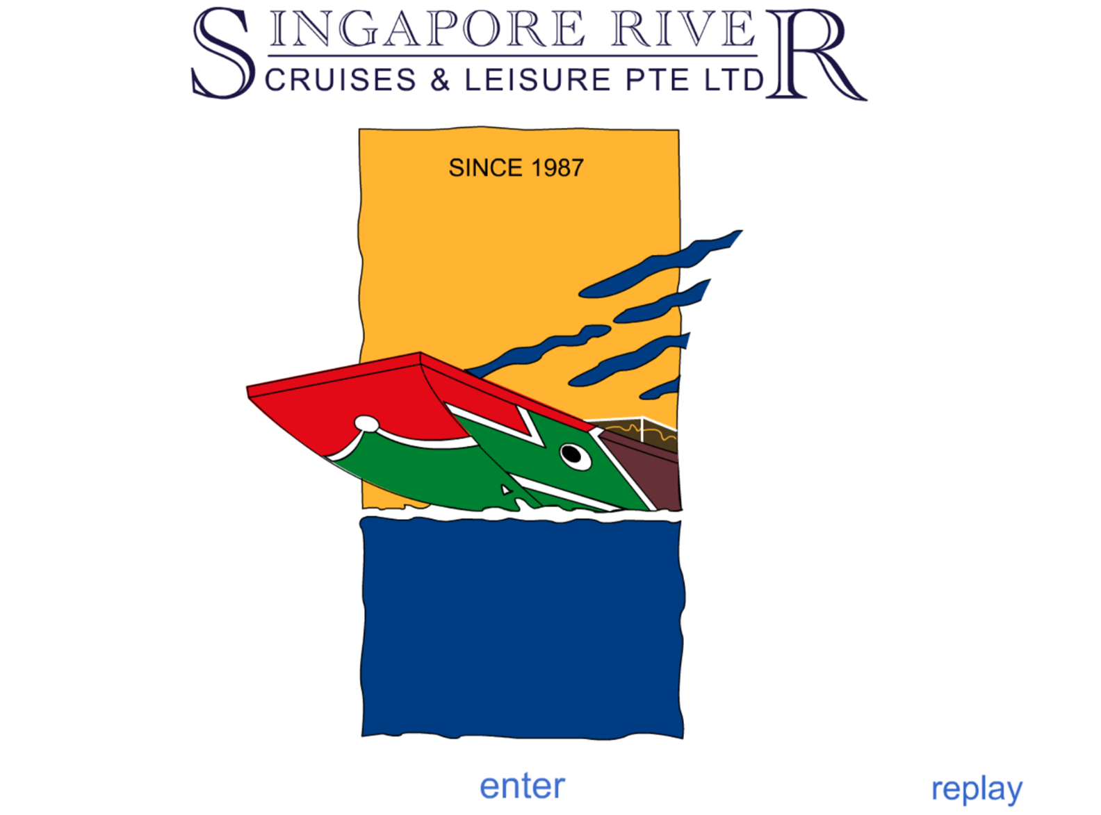 Singapore River Cruises & Leisure Pte Ltd 2003 Website Logo