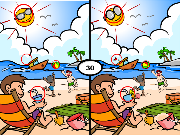 Spot the Difference Summer