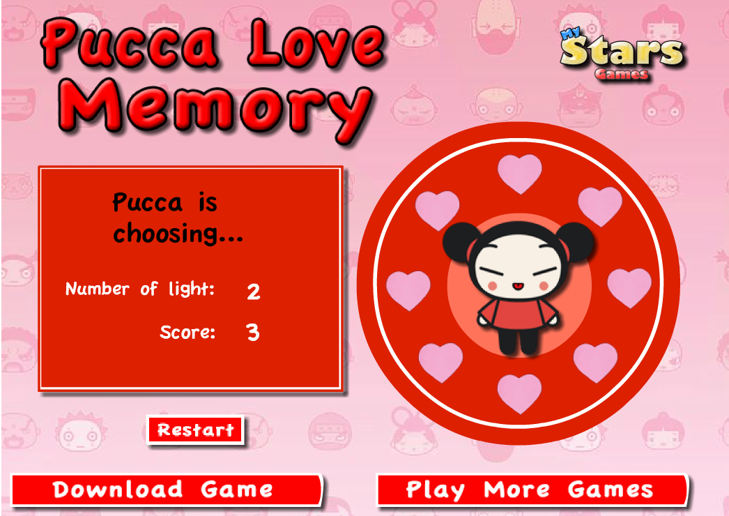 Pucca Love Memory