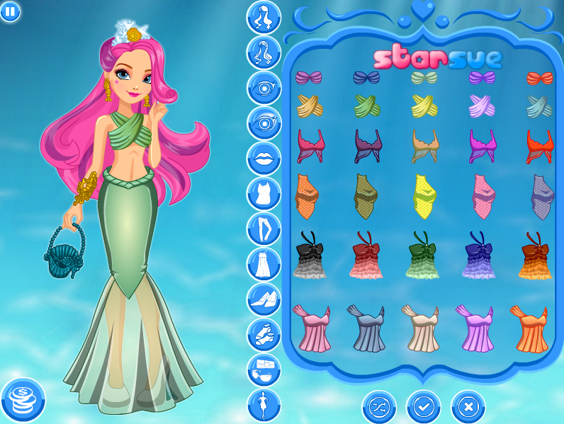 Daughter of the Little Mermaid: Meeshell Mermaid