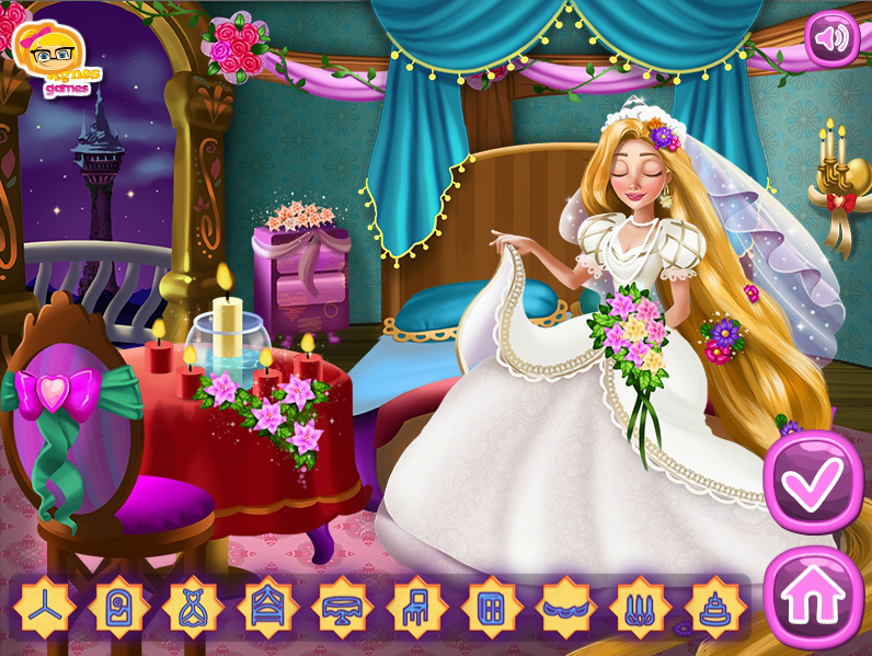 Rapunzel Wedding Deco