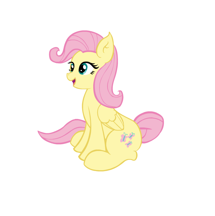 Happy flutters is happy