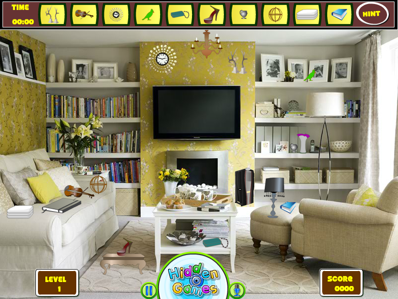 Hidden Objects - Living Home