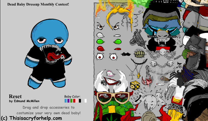 Dead Baby Super Hero Dres