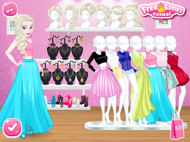 Princesses Summer Shopping