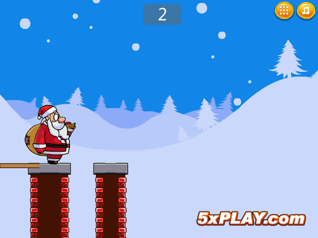 Santa Chimney Overcome