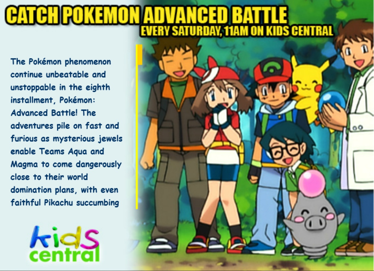 Pokemon Advanced Battle (TV Program information, Singapore)