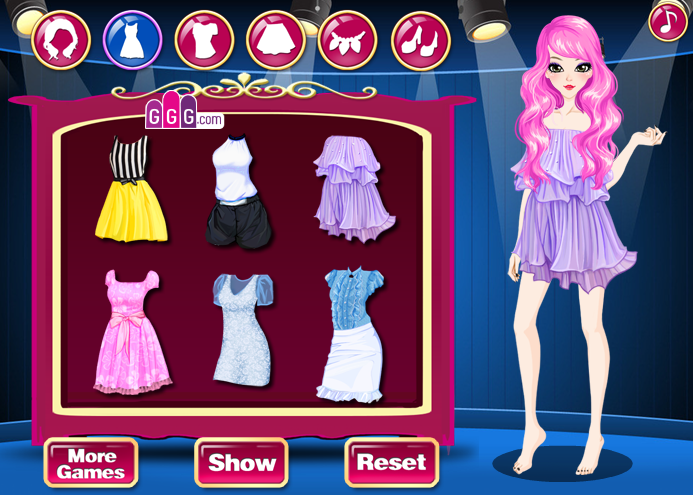 Fashion Girl Dressup