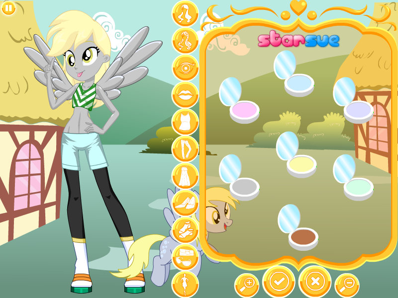 My Little Pony: Equestria Girls - Derpy Hooves Dress Up