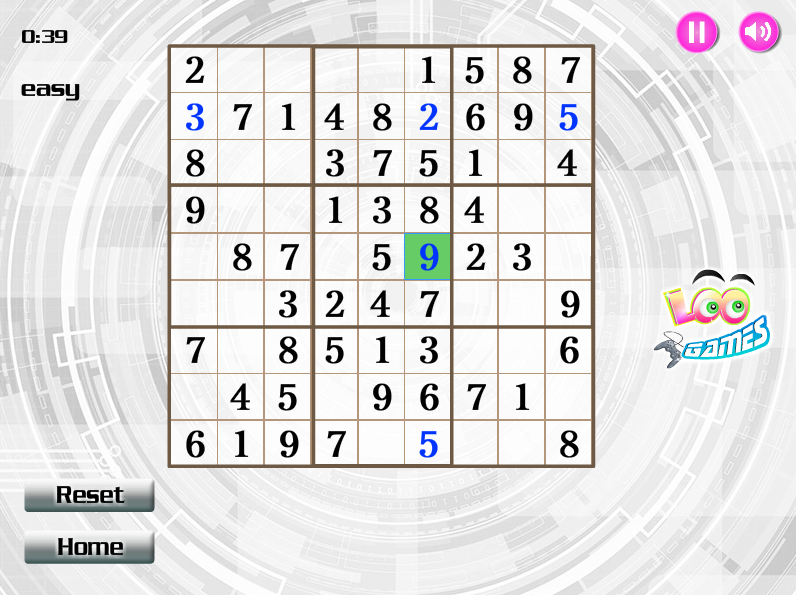 Classic Sudoku