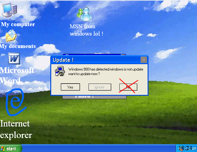 Windows XP 900