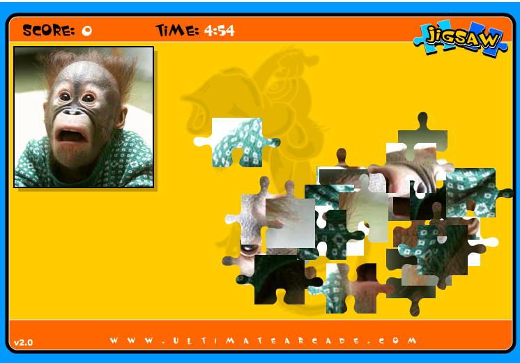 JigSaw Puzzle Monkey