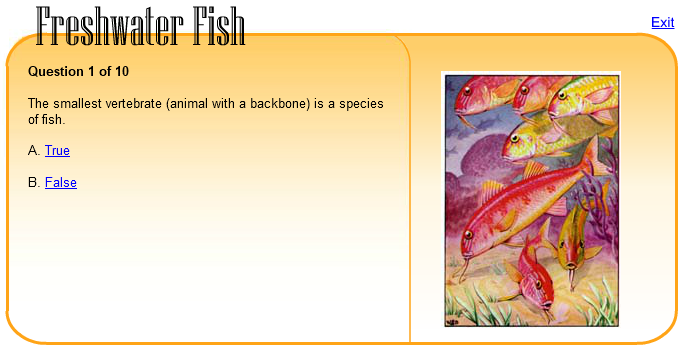 Freshwater Fish Quiz