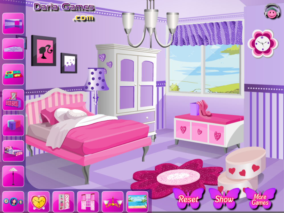 Barbie Decorate Bedroom