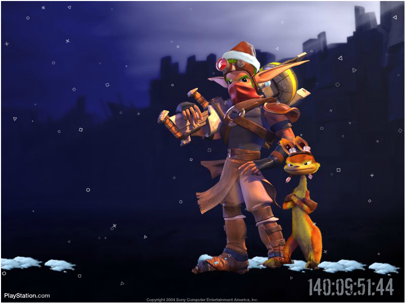 Jak II Christmas Screensaver